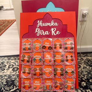 Jhumka Wall-What Jhumka-Earring-Mehndi-Dholki Sign image 9