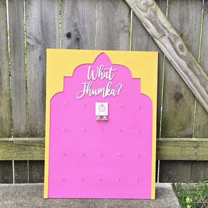 Jhumka Wall-What Jhumka-Earring-Mehndi-Dholki Sign image 6