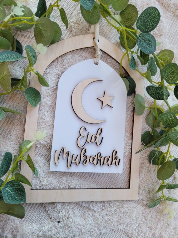 Calendrier Du Compte À Rebours Du Ramadan 2022  DIY Eid Mubarak Ornement,  Calendrier Du Ramadan En Bois Cadeaux Pour Eid Ramadan Fête À La Maison  Ornement Artisanal : : Cuisine et Maison