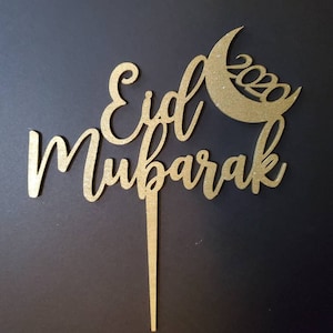 Decorazione per torta Eid Mubarak