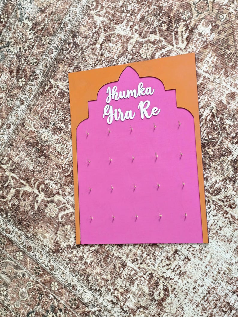 Jhumka Wall-What Jhumka-Earring-Mehndi-Dholki Sign image 7