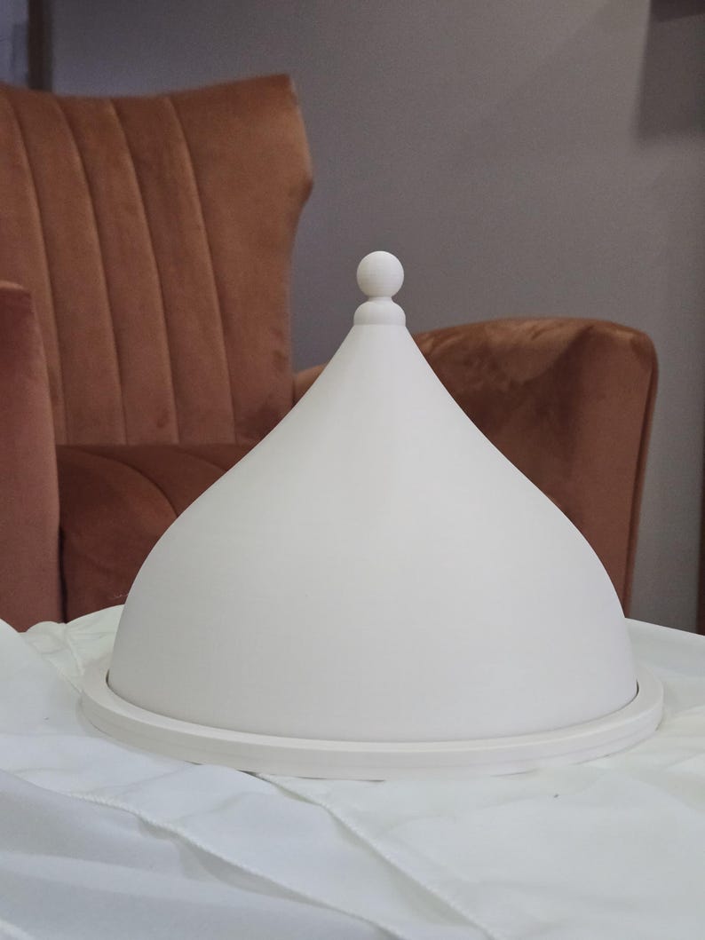 3D Printed Dome inspired Lidded Tray-Ramadan-Eid Tray-Kajoor Date Tray image 11