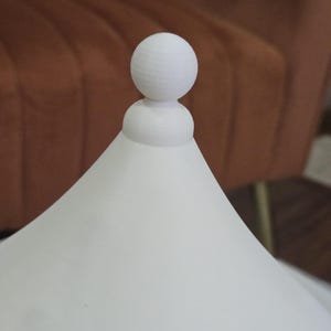 3D Printed Dome inspired Lidded Tray-Ramadan-Eid Tray-Kajoor Date Tray image 8