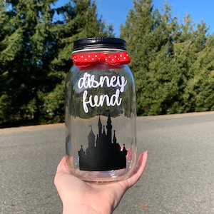 Castle Fund Mason Jar Bank