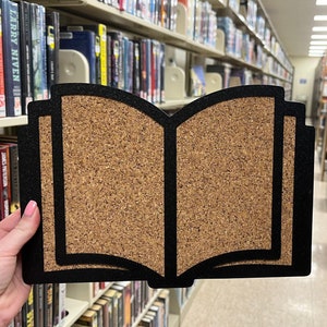 Book Pin Board | Cork Board (Multiple Sizes)