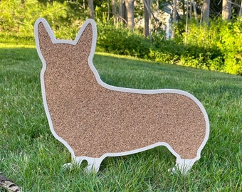 Fluffy Boy | Corgi Cork Board | Pin Board