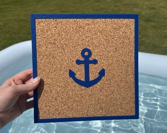 Anchor Pin Board |  Cork Board (Multiple Styles)