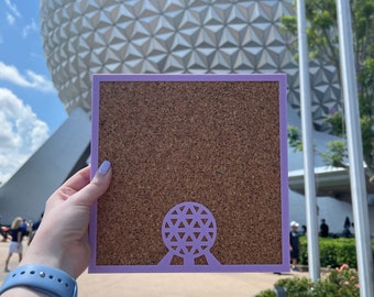 Around The World Pin Board | Cork Board (Multiple Sizes)
