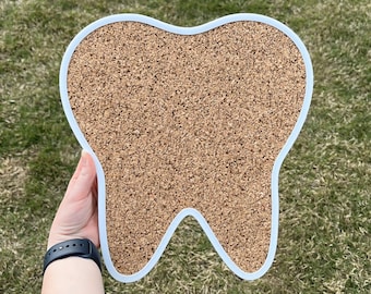 Shiny Tooth Pin Board | Cork Board (Multiple Sizes)