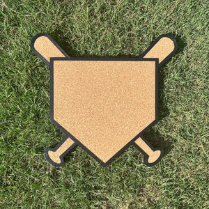 Baseball Home Plate Pinboard | Corkboard | (Multiple Sizes)