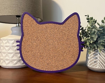 Cat Head Pin Board | Cork Board (Multiple Sizes)