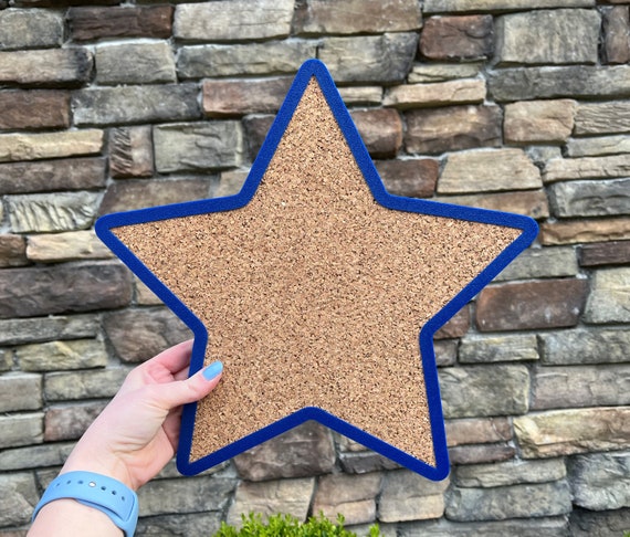 Star Pin Board | Cork Board (multiple Sizes) - Etsy
