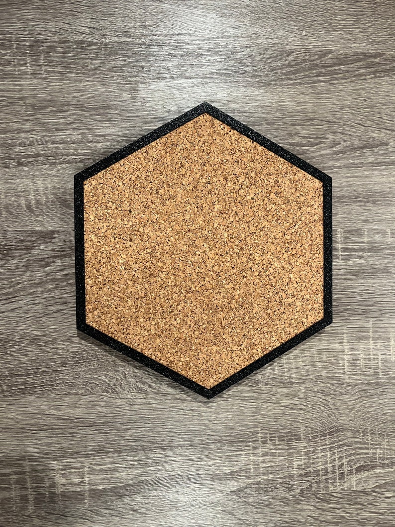 Hexagon Pin Board Cork Board multiple Sizes - Etsy