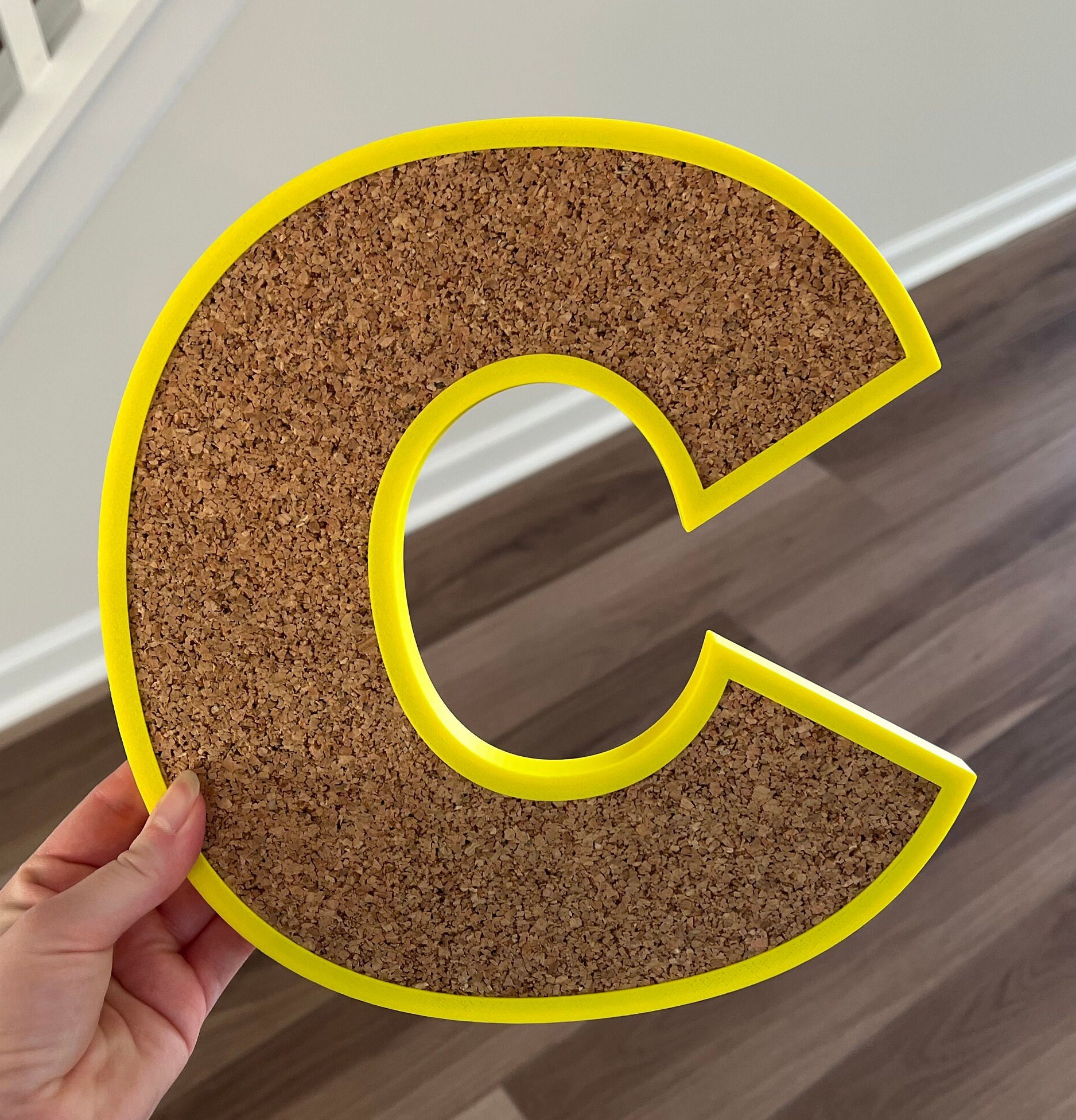 Pinboard Lettering Large Alphabet Letter Pinboard - Corkboard (personalized Displays) - Etsy