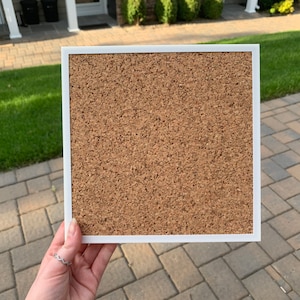 Square Pin Board | Cork Board (Multiple Sizes)