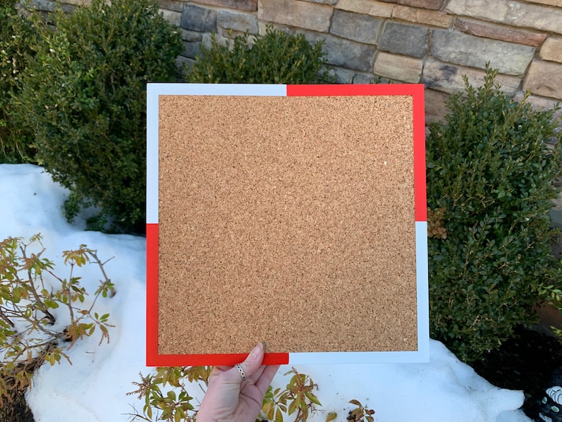 Choose Your Multi-color Pin Board Cork Board - Etsy