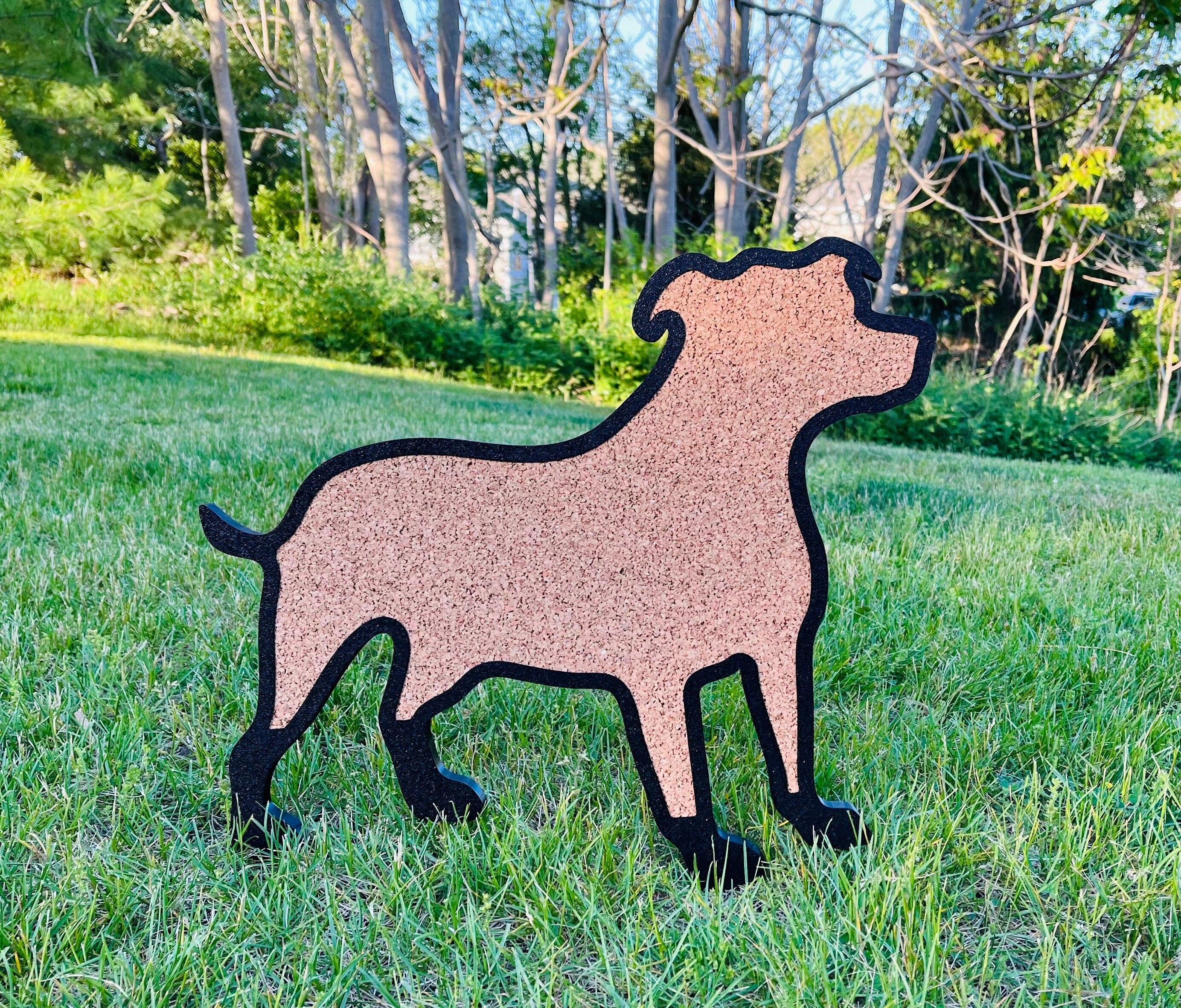 Strong Boy | Pitbull Pin Board | Pitbull Cork Board