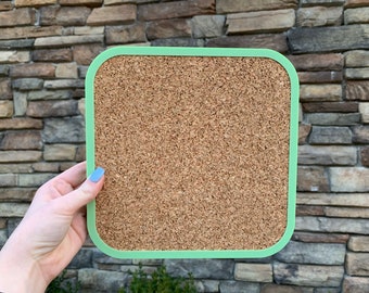 Rounded Square Pin Board | Cork Board (Multiple Sizes)