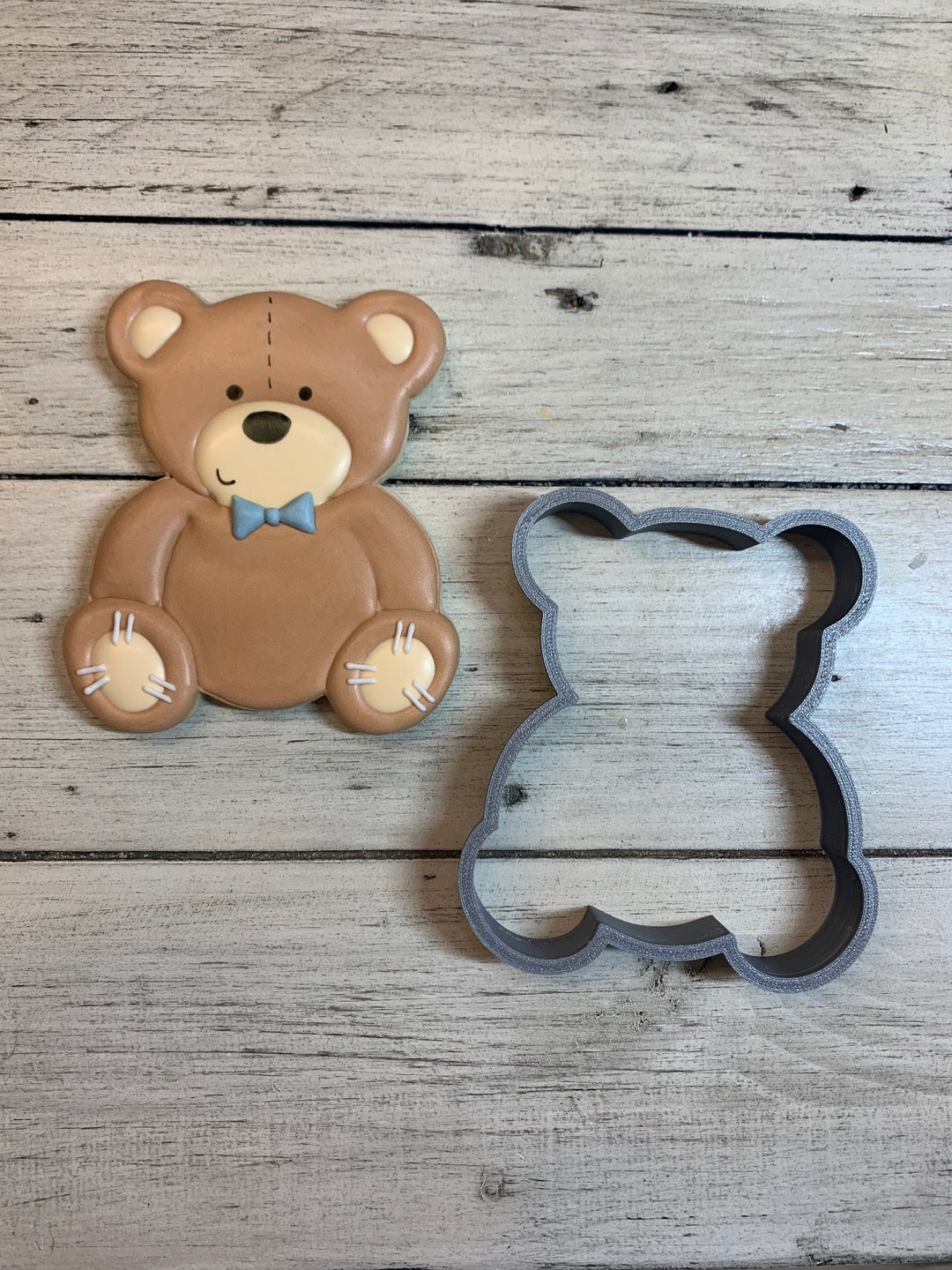 Teddy Bear Cookie Cutter - Periwinkles Cutters