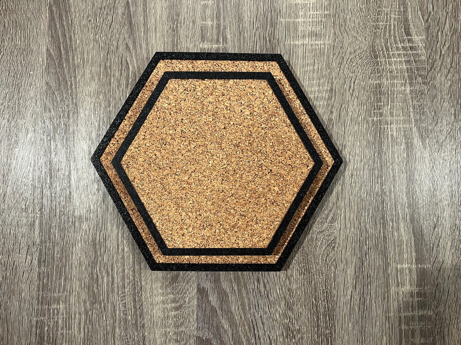 Hexagon Pin Board Cork Board multiple Sizes - Etsy