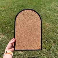 Arch Pin Board With Wave, Felt Note Board, Bulletin Board, Custom Wall ...