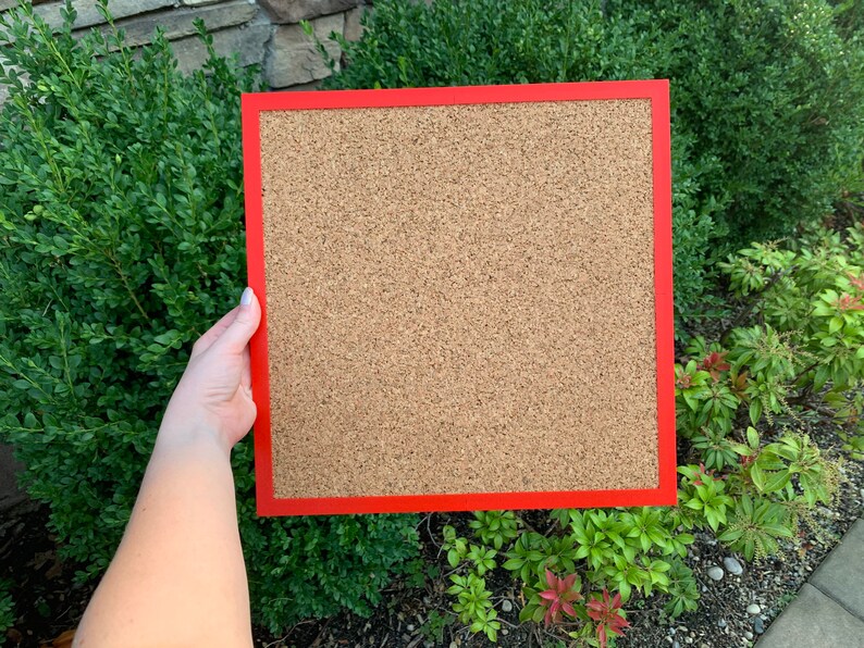 Choose Your Multi-color Pin Board Cork Board - Etsy