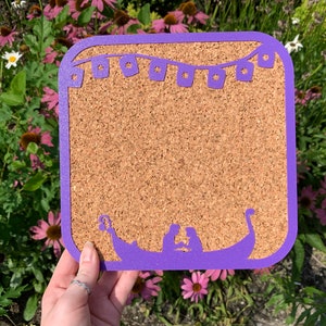 Floating Lanterns Pin Board | Cork Board (Multiple Sizes)