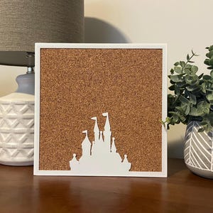 Princess Castle Pin Board |  Cork Board