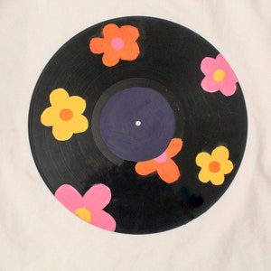 Painted Record Etsy