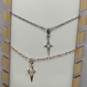 Genshin Inspired Necklace Charm - Kaeya or Albedo