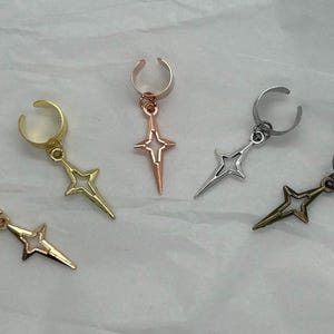 Genshin Inspired Ear Cuff -Albedo/Kaeya