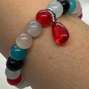 Genshin Inspired Color Palette Bracelet - Childe/Ajax/Tartaglia