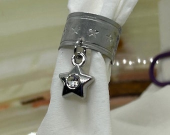 Star Ear Cuff - star with sparkle