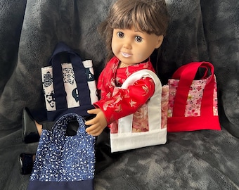 Doll-sized Tote Bag for 18” Doll