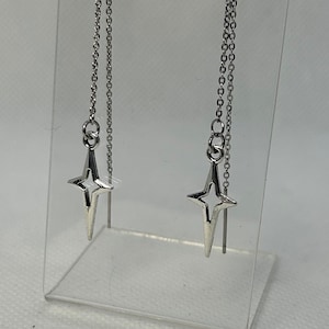 North Star Chain Earring Set - Genshin Albedo/Kaeya Inspired