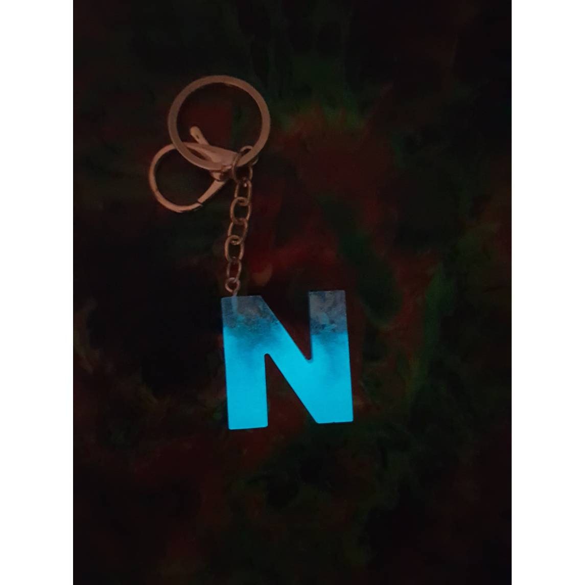Glow in the dark custom made keychains Etsy