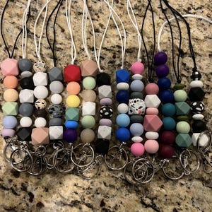 Silicone Bead Lanyard