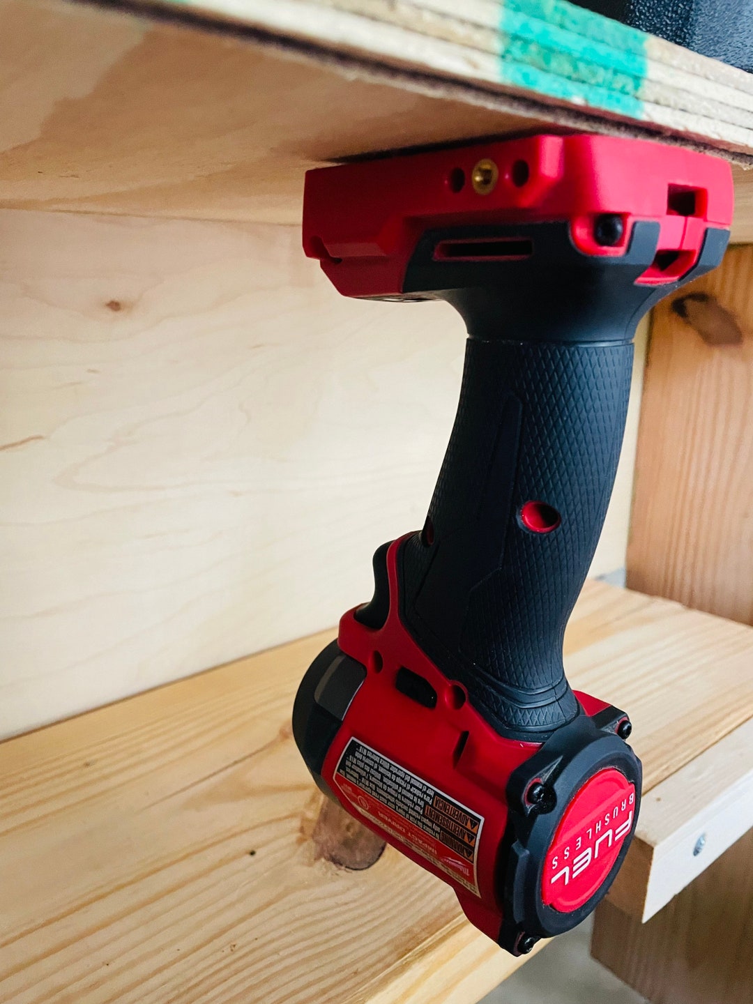 Milwaukee Drill Holder Drill Holder M 18 Milwaukee Drill Etsy