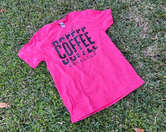 Iced Coffee Obsessed Shirt, Woman’s Iced Coffee Shirt, Iced Coffee Tshirt, Woman’s Coffee Tshirt