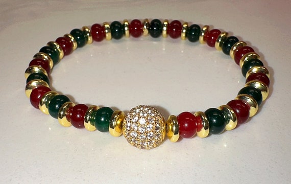 Jade Hematite Bracelet