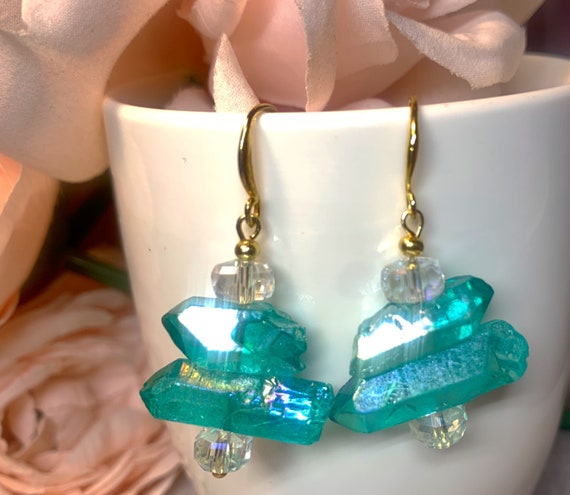 Quartz Earrings