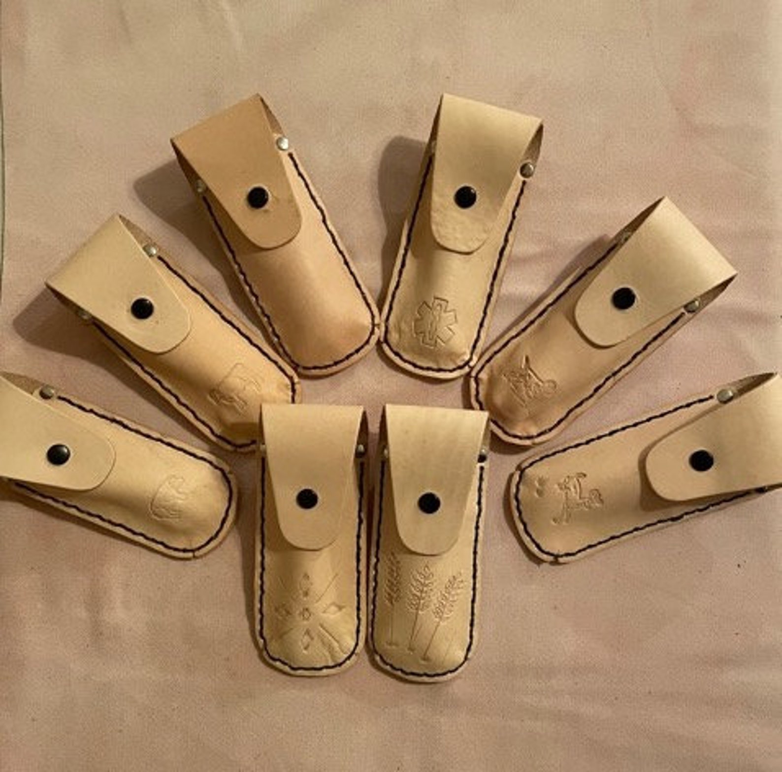 100 leather knife holder pocket knife Etsy