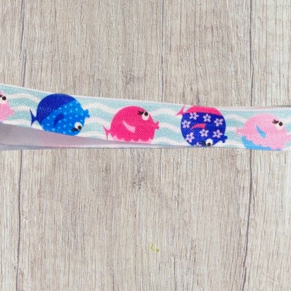 Adjustable headband, Fish headband, cochlear implants, cochlear headband, headband suspenders, headband for girl/boy, baha hearing aid