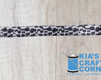 Qujki Cohide Pattern Cow Suspenders Bowtie Set-Adjustable Length 