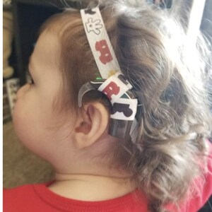 Adjustable headband, headbands, cochlear implants, cochlear headband (Connector NOT Included), sparkle headbands, gifts for girls