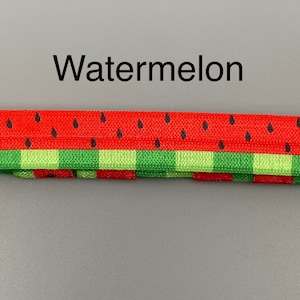Adjustable headband, watermelon headbands, cochlear implants, Baha headband (Connector NOT Included), headband for girl or boy, hearing aid