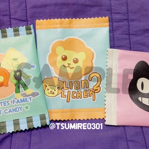 Steven Universe Treat Cash Bag (Lapidot, Cookie Cat, Lion Licker)