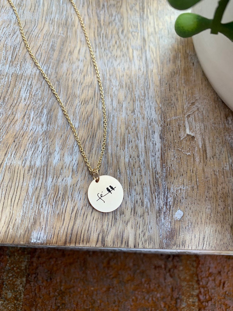 Faith Necklace in Spanish Fe Engraved Gold Dipped Pendant Etsy