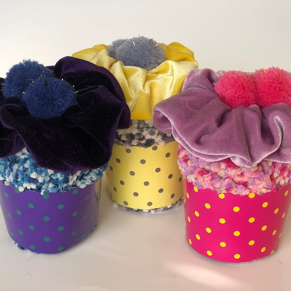 Head to Toe Cupcake Scrunchie Socks | Velvet Scrunchie | Cozy Socks | Gift for Girls | 9 colors to choose from