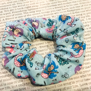 Mermaid Mania Cotton Scrunchie